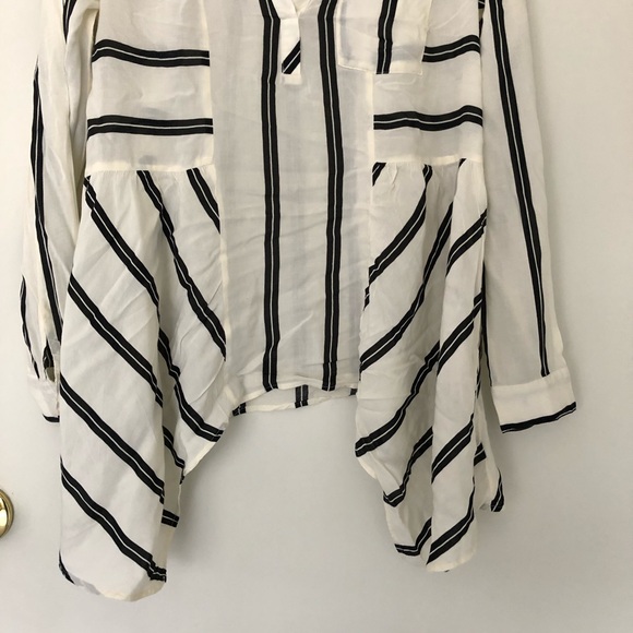 Anthropologie Maeve Asymmetrical Blouse - Picture 2 of 5